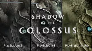 Shadow Of The Colossus - PSX 2017: Comparison Trailer