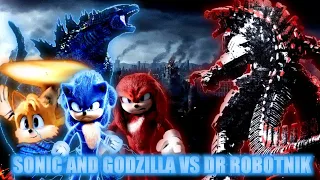 Sonic And Godzilla Vs Dr Robotnik