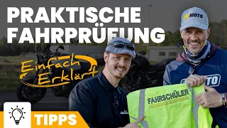 Praktische Fahrprüfung - Motorradführerschein/Klasse A