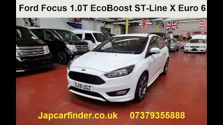 Ford Focus 1.0T EcoBoost ST-Line X Euro 6 Ulez Free Ready to go @japcarfinder