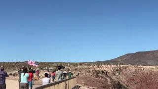 Low level jet pass through Star Wars Canyon