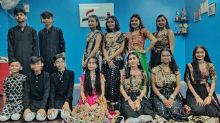 Rang Bhini Radha | Best Group Dance | Navratri Special | Aditya Gadhvi | Navratri 2K23#rajmakvana