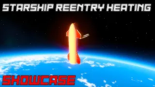 KSP2: Starship showcase of Reentry Heating & Landing in Update 2.0.0