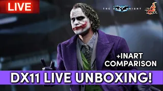 Brand New DX11 Joker *LIVE* Unboxing | Hot Toys VS INART Dark Knight Joker Comparison!