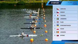 K1 Men 1000m Final B / 2024 ICF Canoe-Kayak Sprint World Cup Poznan