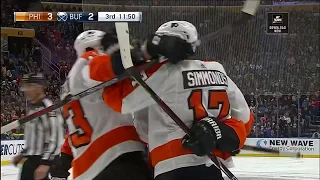 Wayne Simmonds Goal - Philadelphia Flyers vs Buffalo Sabres (12/8/18)