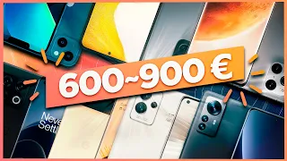 Smartphones entre 600 a 900 EUROS: Las MEJORES opciones