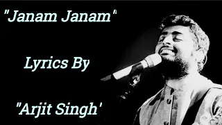 "Janam Janam" Song With Lyrics (Hindi) - Dilwale | Arijit Singh , Antara Mitra | Pritum | SRK