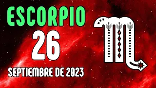 😍𝐄𝐥 𝐀𝐦𝐨𝐫 𝐄𝐬𝐭á 𝐀 𝐏𝐮𝐧𝐭𝐨 𝐃𝐞 𝐒𝐨𝐫𝐩𝐫𝐞𝐧𝐝𝐞𝐫𝐭𝐞🌈 Horoscopo Escorpio Hoy ♏ 26 de Septiembre de 2023 🙌