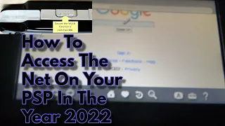 How to get your PSP to connect to the internet in 2022