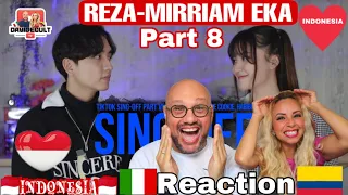 REZA SING-OFF TIKTOK SONGS PART 8 (Fortune Cookie, Ela Ja Ta Louca)Mirriam Reaction 🇮🇹Ita-Col🇨🇴