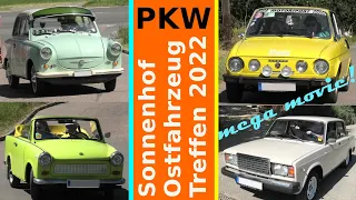 Ostfahrzeugtreffen Sonnenhof 2022 Trabi Wartburg Skoda Lada Ost-Automobile DDR *  Eastern cars GDR