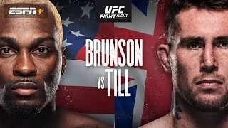 РАЗБОР ТУРНИРА UFC: Брансон vs. Тилл