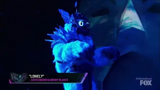 Yeti Performs "Lonely" By Justin Bieber | Masked Singer | S5 E7