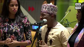 World Leaders Join Young Activists at the UN Youth Climate Summit | NowThis