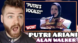 First Time Reacting to Putri Ariani x Alan Walker "HERO" | TIKTOK AWARDS INDONESIA 2023 | REACTION