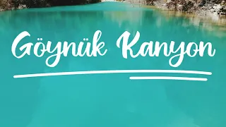 Göynük kanyonu 4K video  / Canyon drone video in 4K