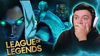 Reacting to Black Mist, Ruination, The Climb & More Cinematics | League of Legends