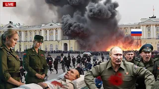 White Flag Raised! Russia Surrendered After Putin's Presidential Building Was Destroyed
