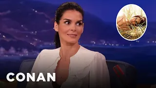 Angie Harmon's Naked Throwback Thursday Pic | CONAN on TBS