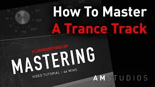 How To Master A Trance Track - allanmorrowstudios.com