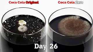 Coke VS Coke Zero - Time lapse [4K] (TOP REQUEST)