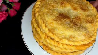 FLOUR + BOILING WATER! I NEVER TIRED OF COOKING THEM!