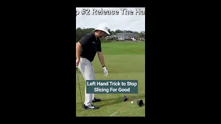 the missing left hand downswing move to end your slice forever