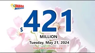 Result of Mega Millions on May 17, 2024 - Jackpot rises to $421,000,000