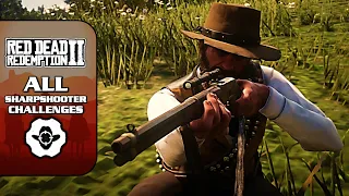 RDR2 [100% Walkthrough] - All Sharpshooter Challenges