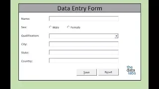 How to make Macro enabled Form in Excel Sheet?