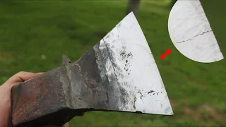 How NOT to harden an ax