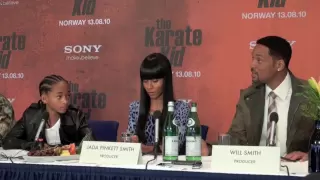 The Karate Kid (2010) - Press conference in Norway - PART FOUR