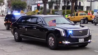 President Joe Biden Motorcade