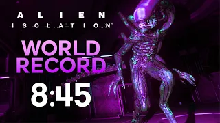 Alien Isolation Speedrun World Record - Any% CC+FPS  - 8:45