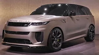 2024 Range Rover Sport SV 635hp Edition One Luxury Performance SUV Fully Electric
