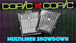 COPIC vs. COPIC   |   Multiliner Showdown