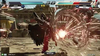 [Twitch TEKKEN CRASH] 테켄 크래쉬 예선F조 결승 : 슈퍼스타 vs Triple V -EsportsTV