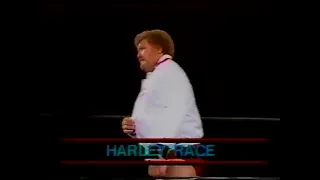 Harley Race vs Mike Davis   Pro Wrestling USA Dec 8th, 1984