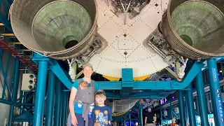 Kennedy space Center tour April 2020 for James and Jacob’s world ￼