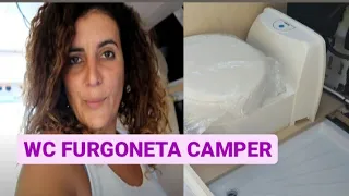 BAÑO 🚽🚿 FIJO EN FURGONETA CAMPER / CAMPERIZAR FURGONETA PASO A PASO/ LAURA REAL