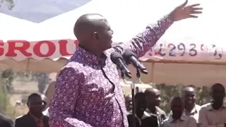 Ruto speaks in deep Kalenjin as president