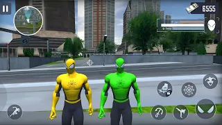 Spider Rope Hero Gangstar Newyork City #17 - Superhero Spiderman Game - Android Gameplay