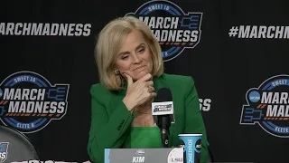 Kim Mulkey press conference after LSU loss to Iowa