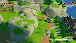 15 seconds gameplay. PS4. Asterix and Obelix XXL 3 The Crystal Menhir.