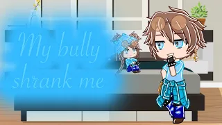 My bully shrank me / Gacha Club Mini Movie