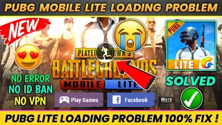 🥲 How To Fix Pubg Lite Loading Problem | Pubg Mobile Lite Screen Loading Problem Solved 2023 😍