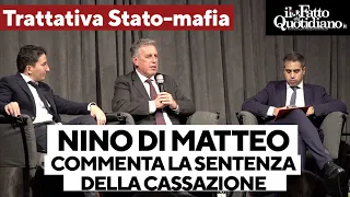 Di Matteo commenta la sentenza sulla trattativa Stato-mafia: "Ecco cosa hanno fatto i giudici"