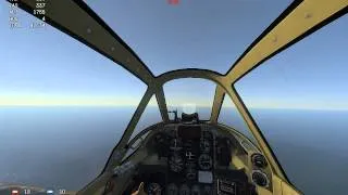 War Thunder - Симуляторные бои - БУМ-ЗУМ на Ki-61 lb