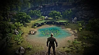 The Hidden Lake! Ark: Survival Evolved The Island Ep. 4